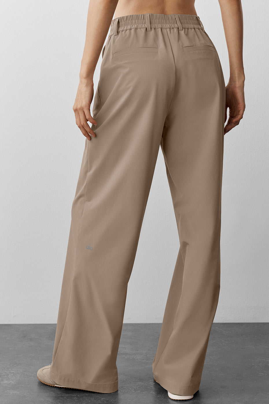 High Waist Pursuit Trouser (Regular) Gravel - Image 4