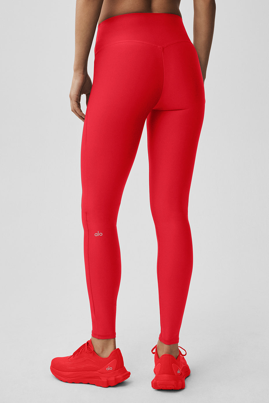Airlift High Waist Sleek Legging Bright Red - Image 2