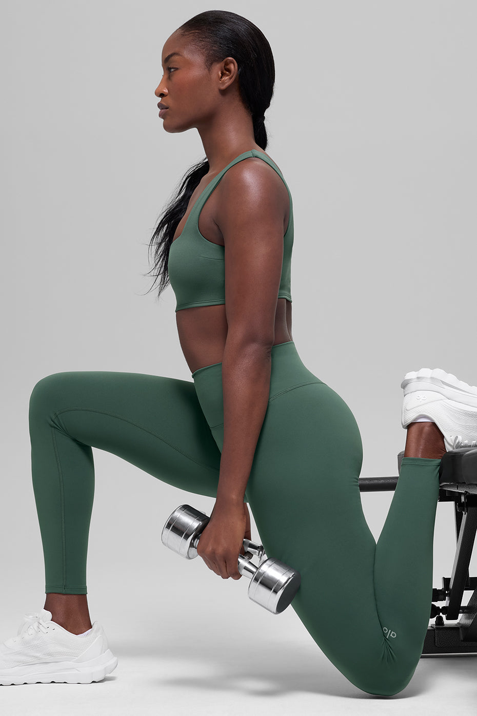 ALO Softsculpt High Waist Legging Clover Green - Image 4