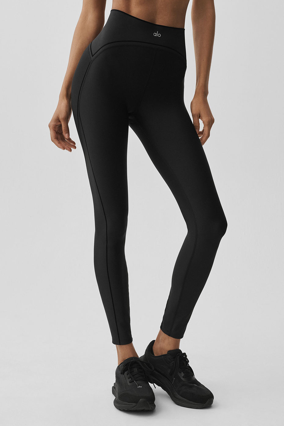 Airlift High Waist Top Notch Legging Black