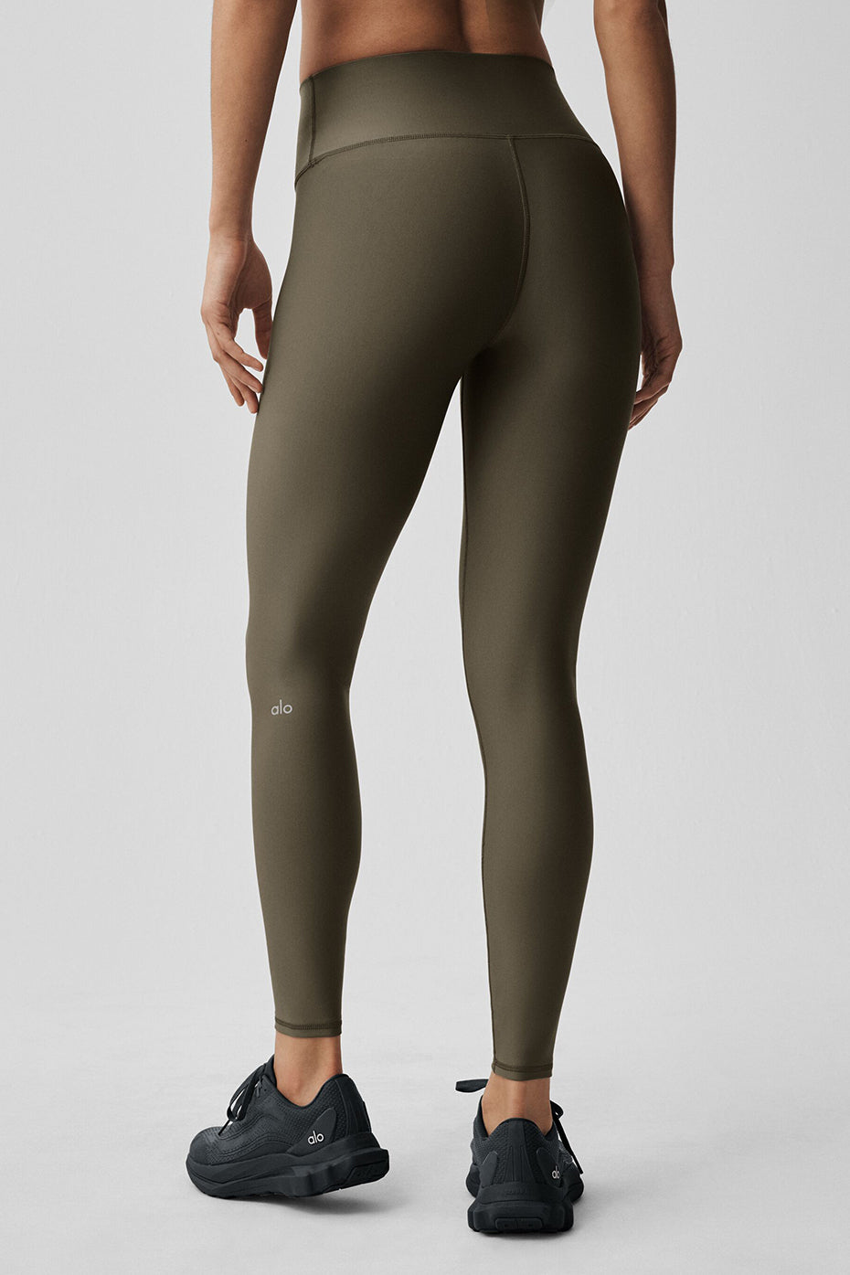 High Waist Airlift Legging Olive Tree - Image 2