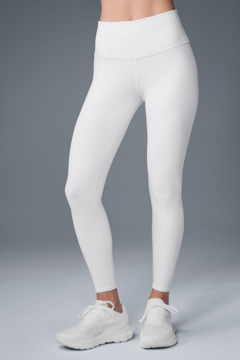 Alternative view of 7/8 High Waist Airbrush Legging   White