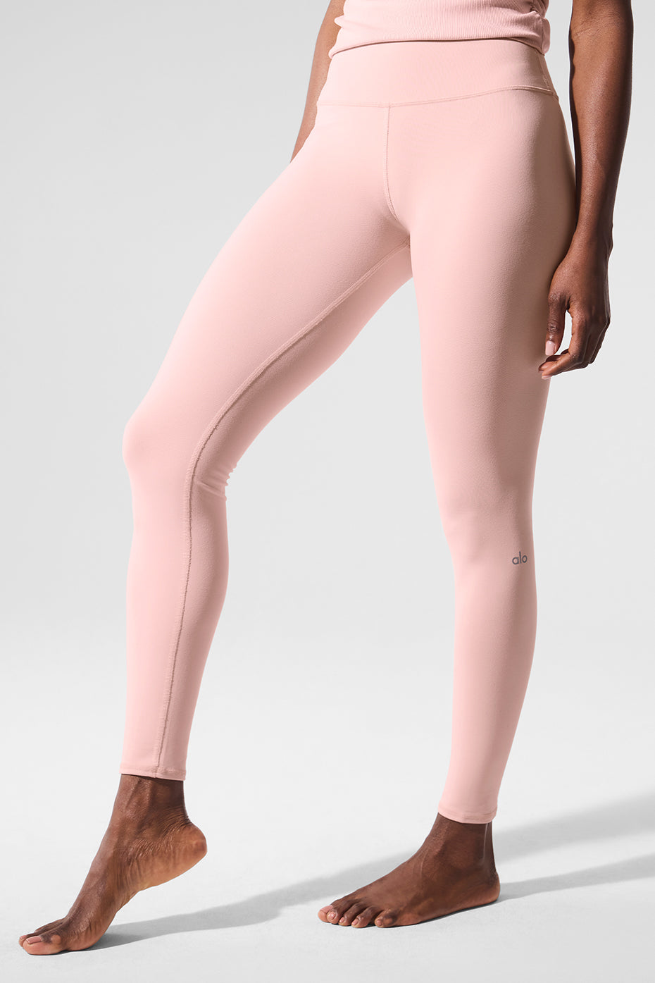 7/8 High Waist Airbrush Legging Pink Quartz
