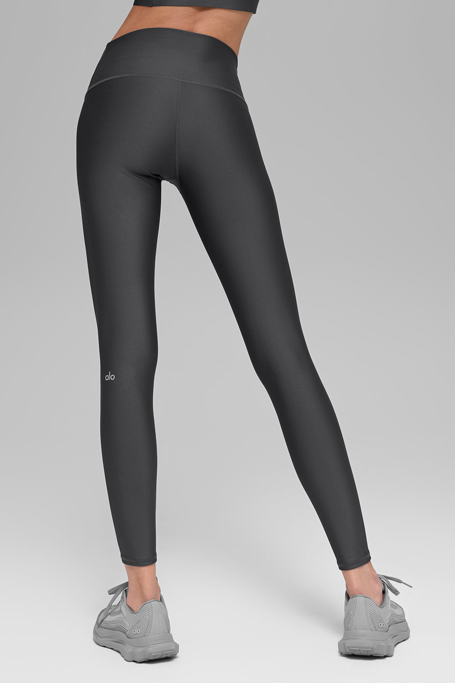 Alternative view of 7/8 High Waist Airlift Legging   Anthracite