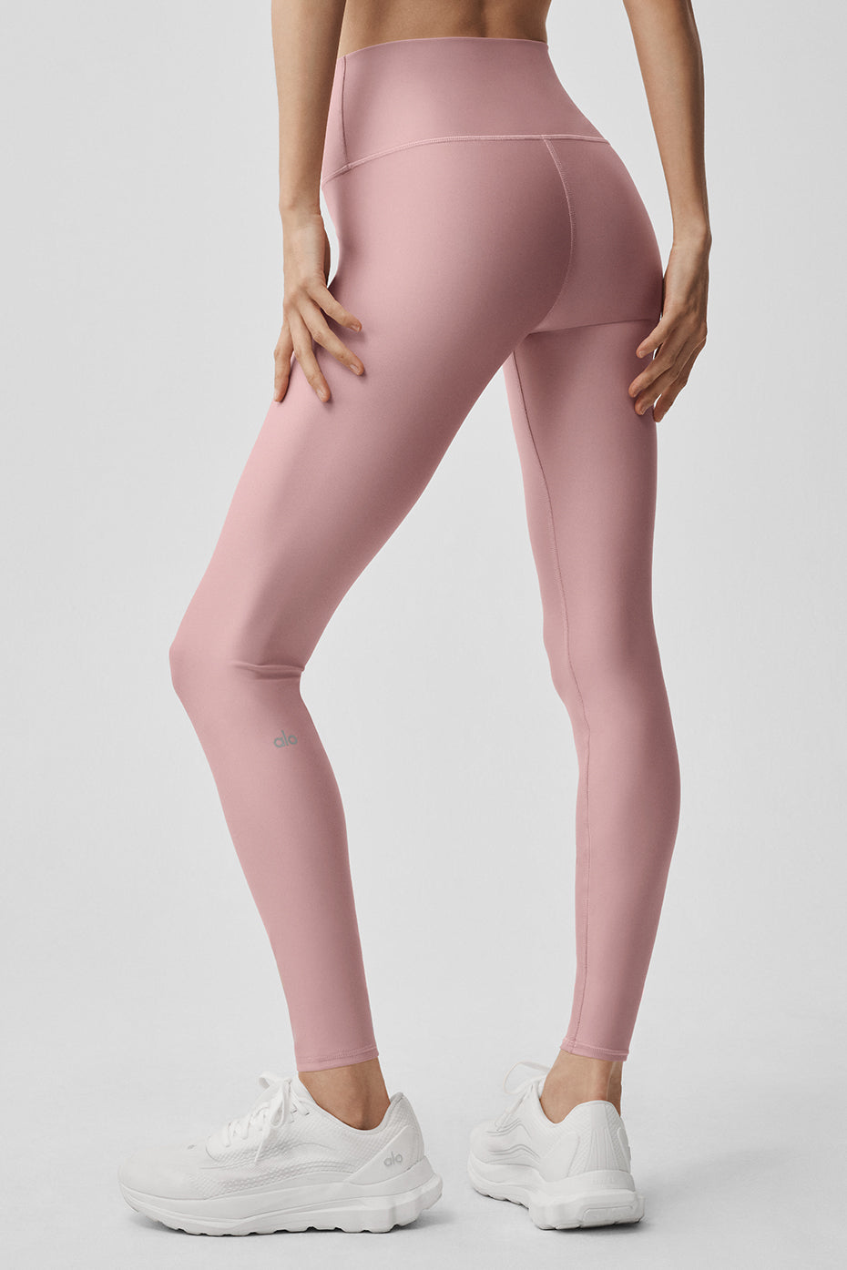 Alternative view of 7/8 High Waist Airlift Legging   Vintage Pink