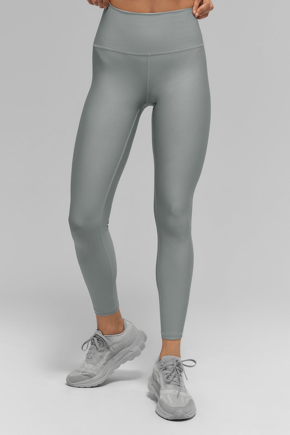 7/8 High Waist Airlift Legging   Lunar Grey