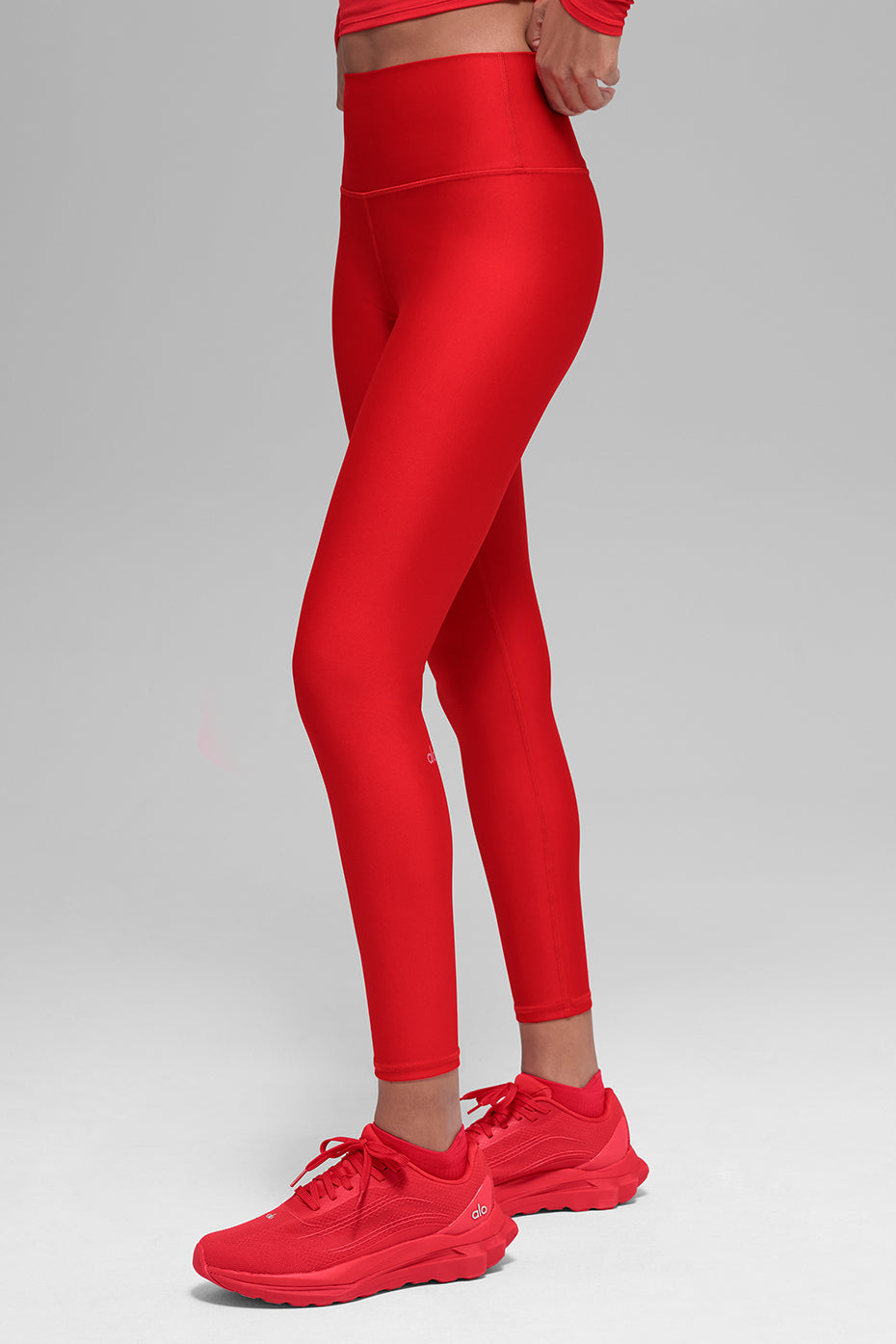 7/8 High Waist Airlift Legging   Bright Red