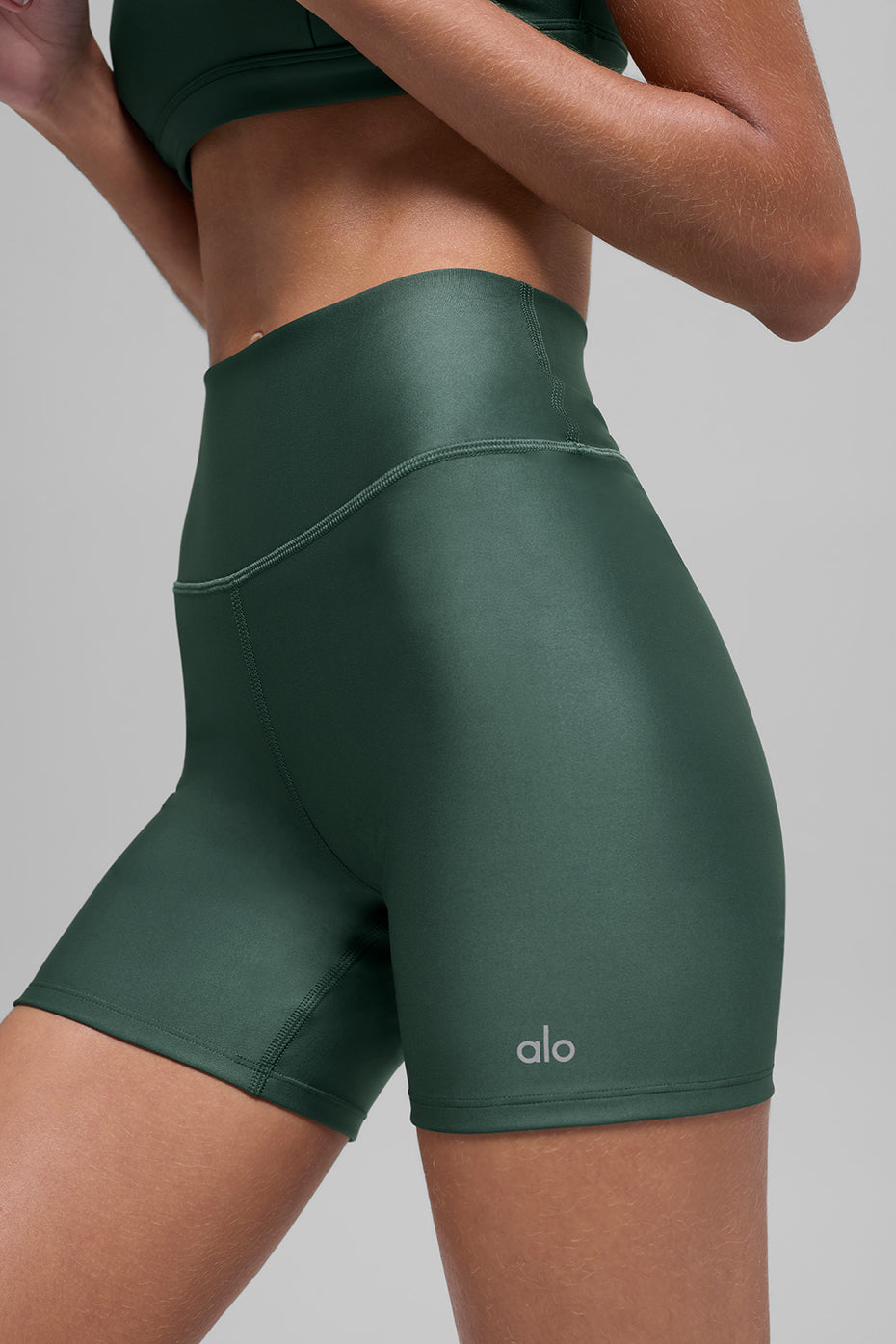 Alternative view of 5" Airlift Energy Short   Clover Green