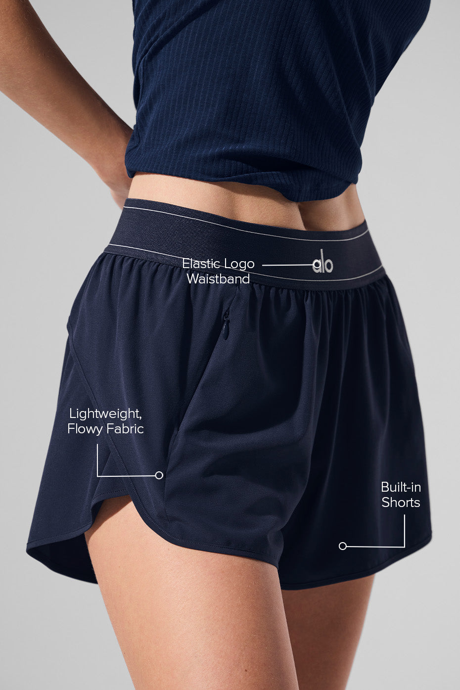 Match Point Short Navy - Image 2