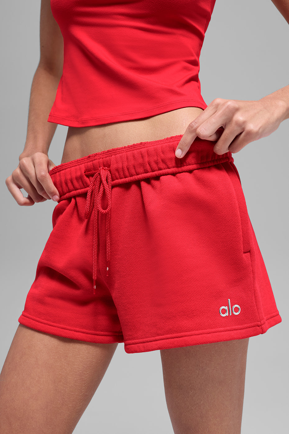Alternative view of Accolade Short   Bright Red