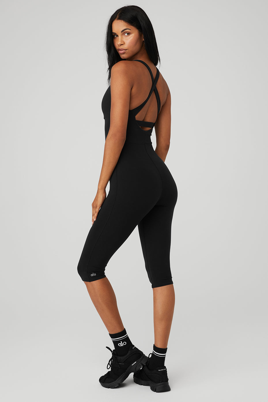 Alternative view of Airbrush Physique Onesie   Black