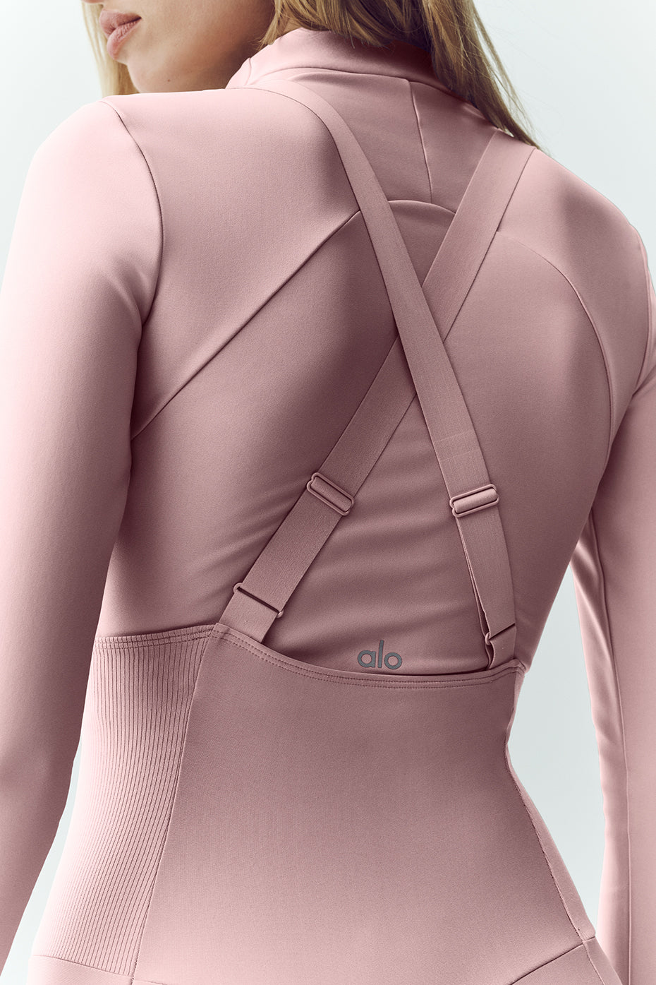 Airlift Winter Warm Ski Time Bib Pink Champagne - Image 4