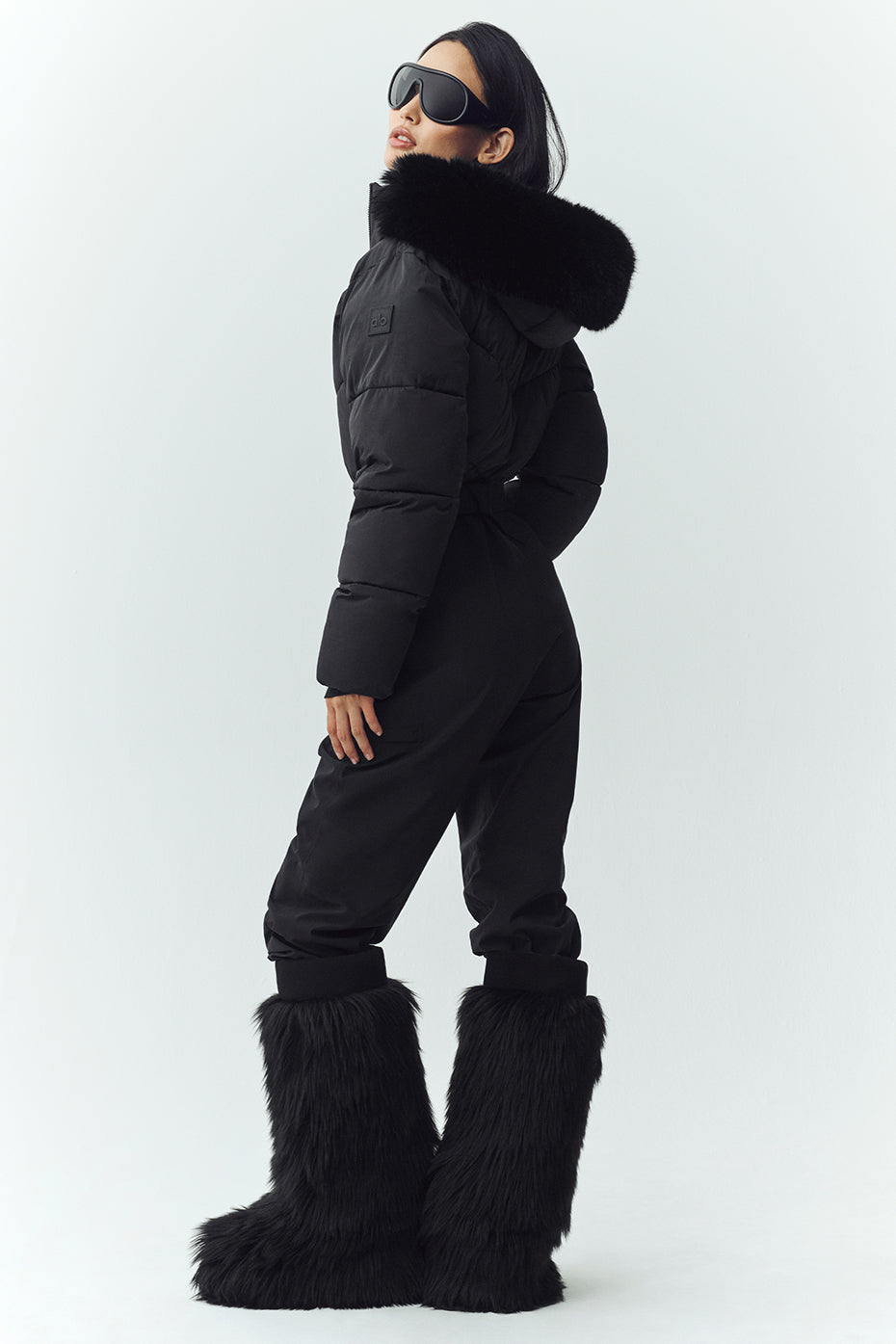 Alternative view of Polar Star Ski Suit   Black