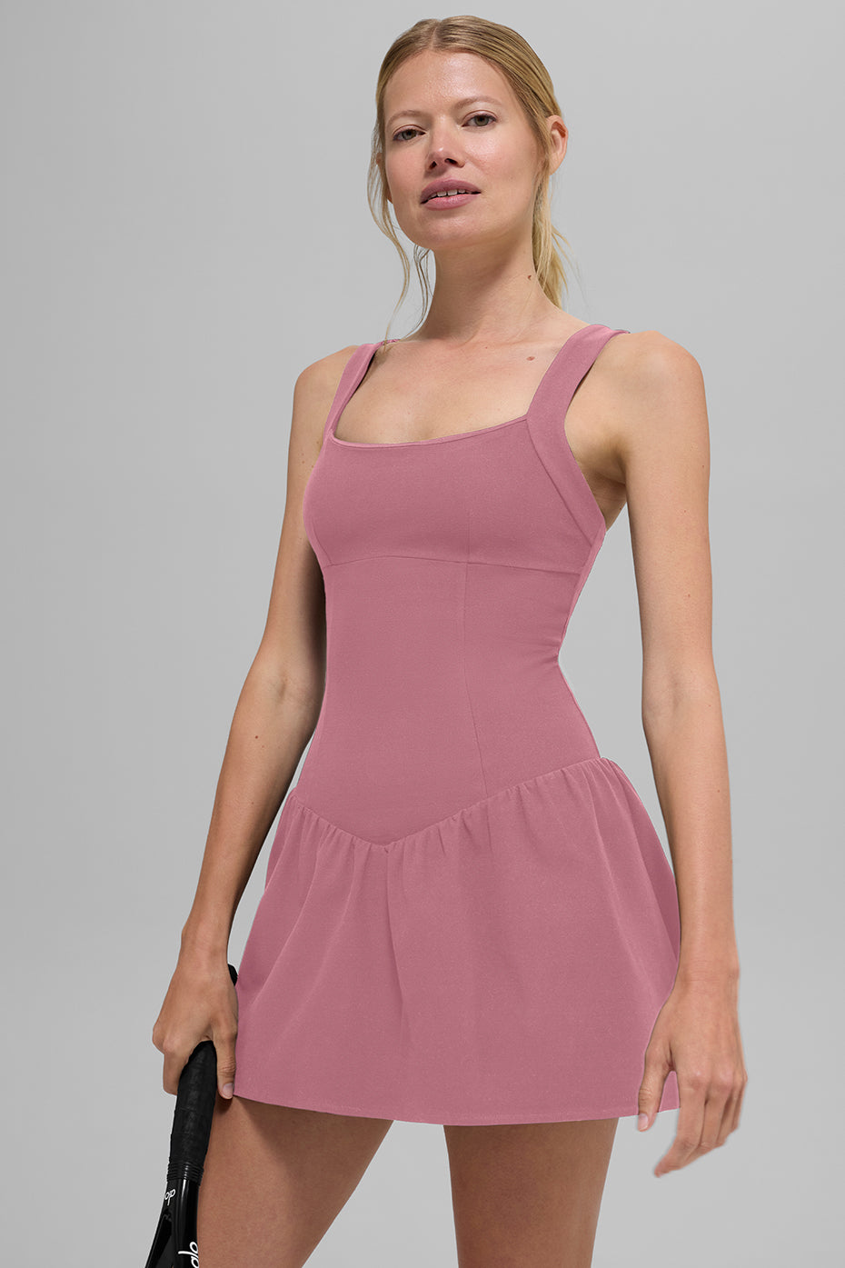 Alosoft Break Point Tennis Dress Pink Wild Rose