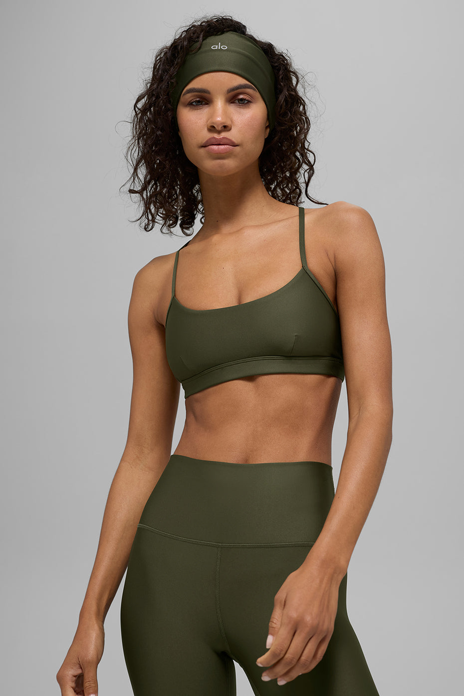 Airlift Intrigue Bra   Green Olive