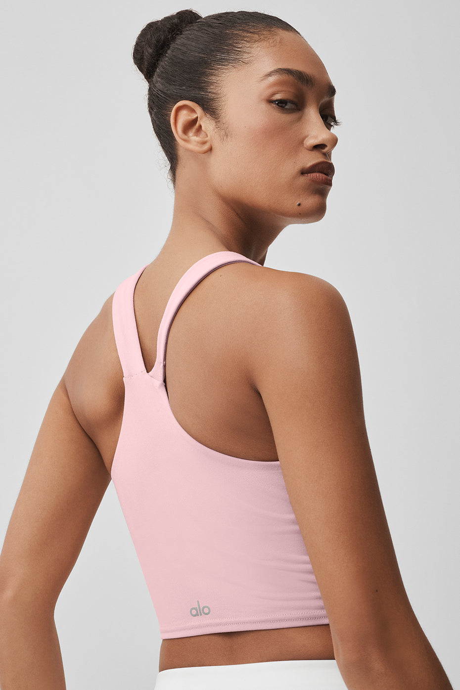 Alternative view of Airbrush Real Bra Tank   Vintage Pink