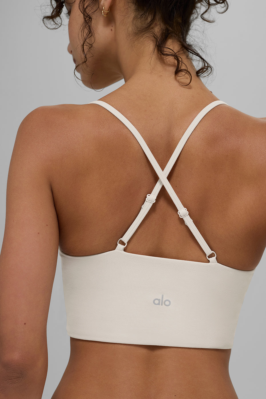 Alternative view of Alosoft Highlight Bra   Bone