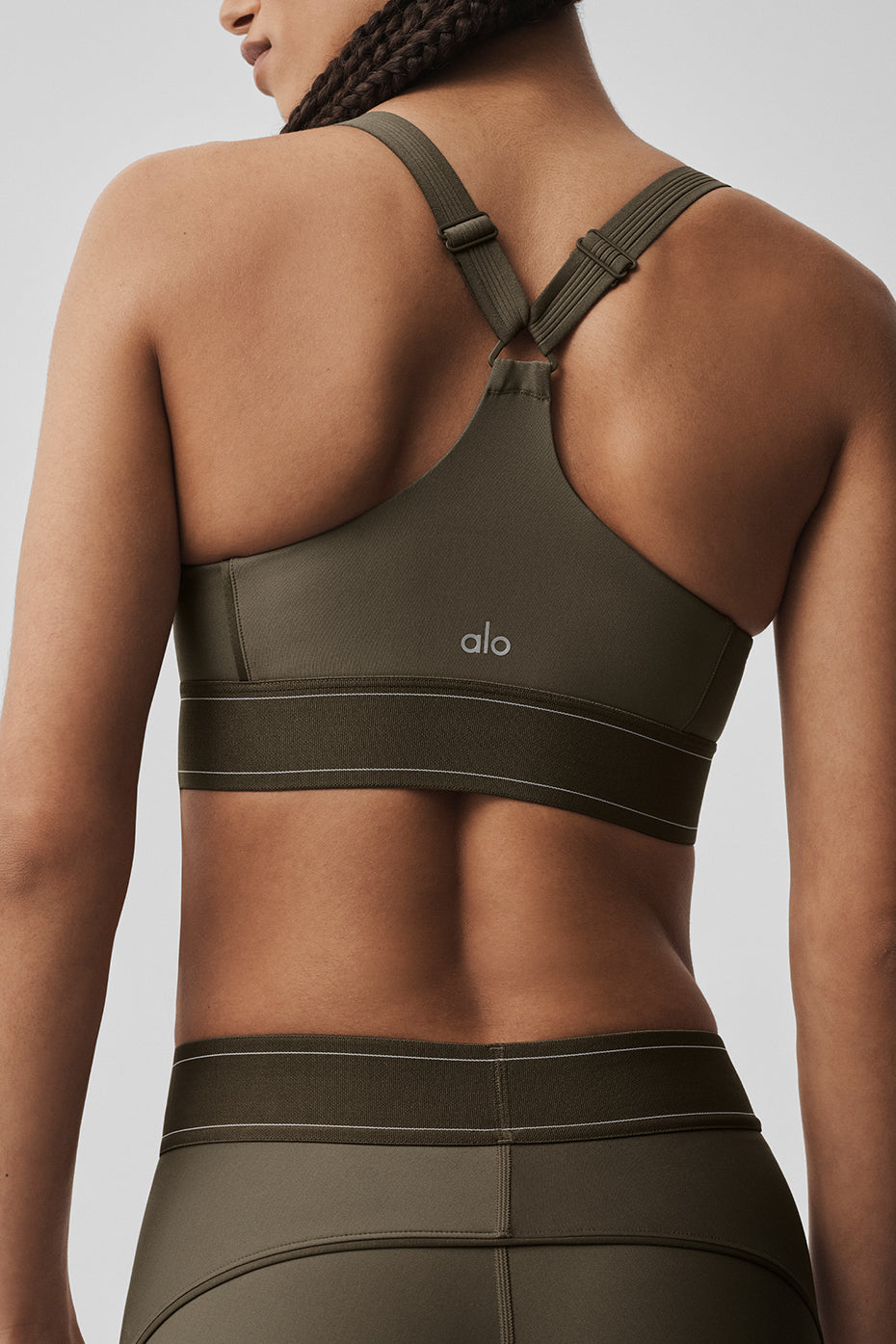 Alternative view of Airlift Suit Up Bra   Olive Tree/Olive Tree