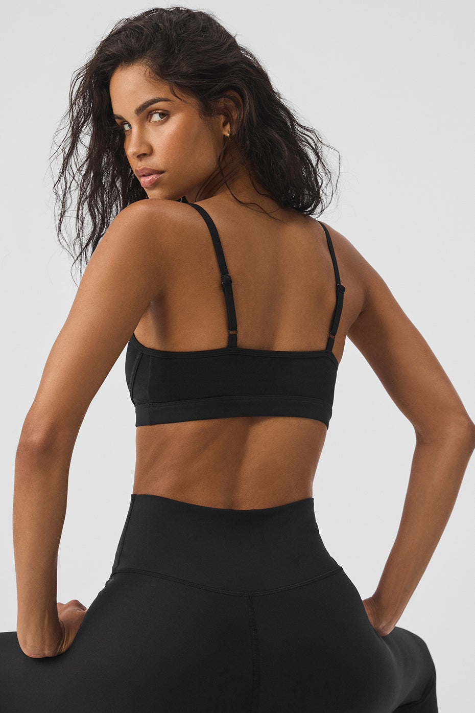 Alternative view of Mesh Dream Glow Bra   Black