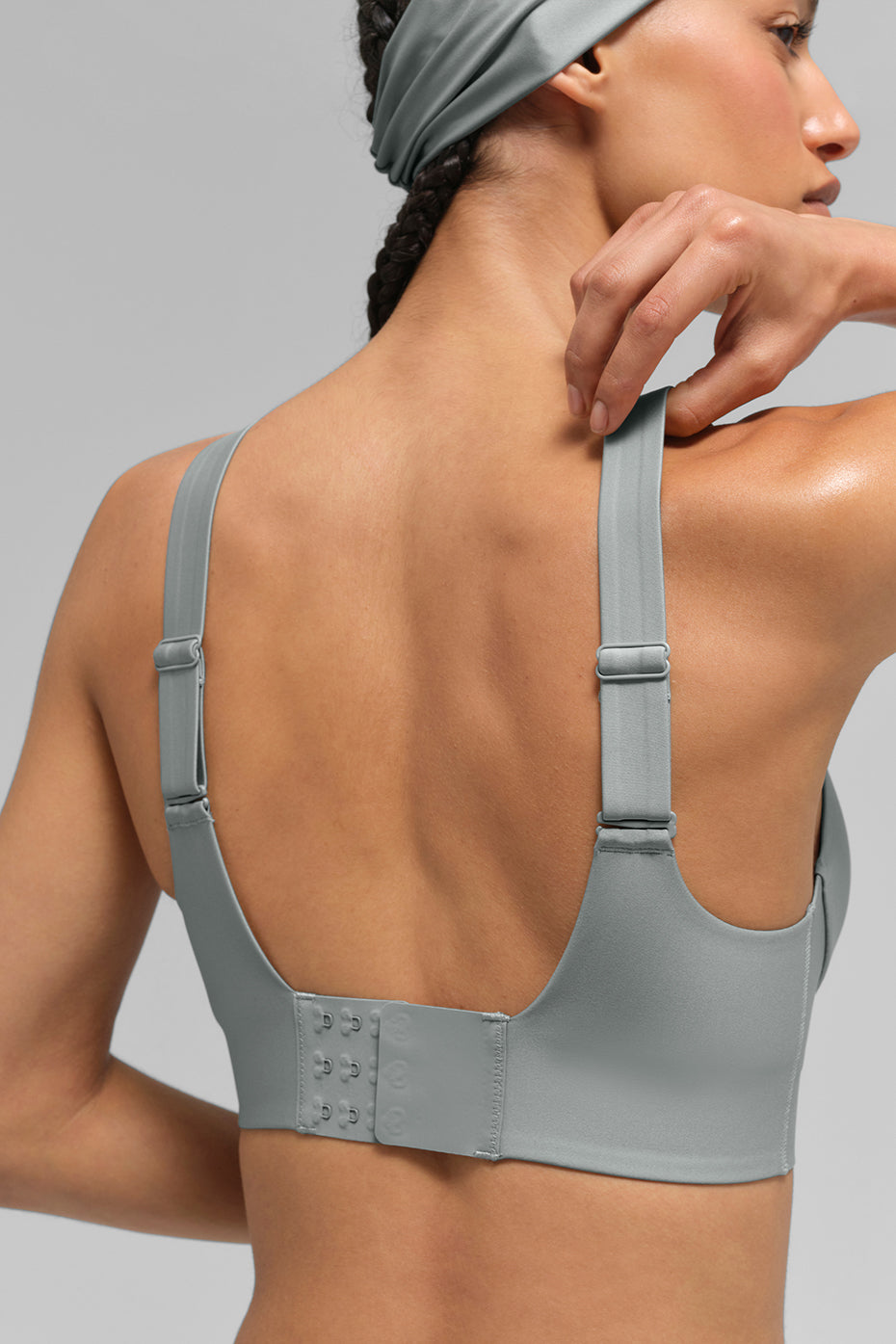 Alternative view of Airlift Endurance High Impact Bra   Lunar Grey