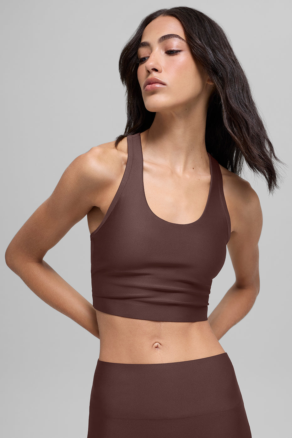 Airlift Super Sleek Bra Tank Brownstone - Image 2