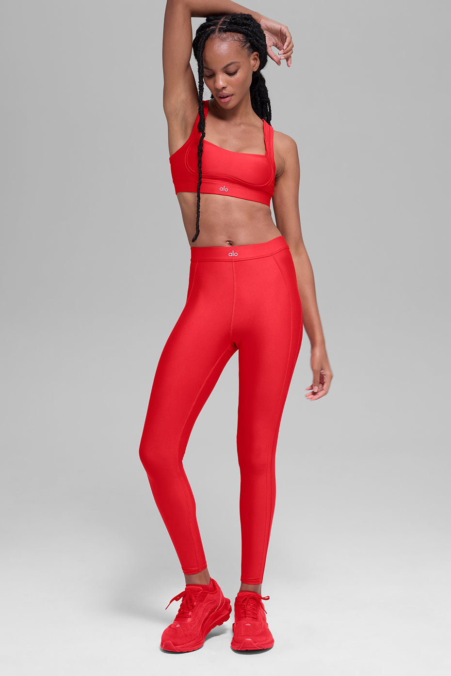 Airlift High Waist Ignite 7/8 Legging Bright Red - Image 5
